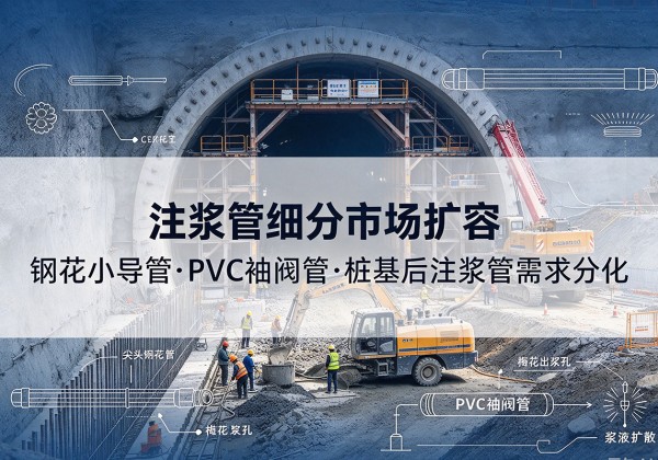 驻马店注浆管细分市场扩容，隧道钢花小导管、PVC 袖阀管、桩基后注浆管需求分化
