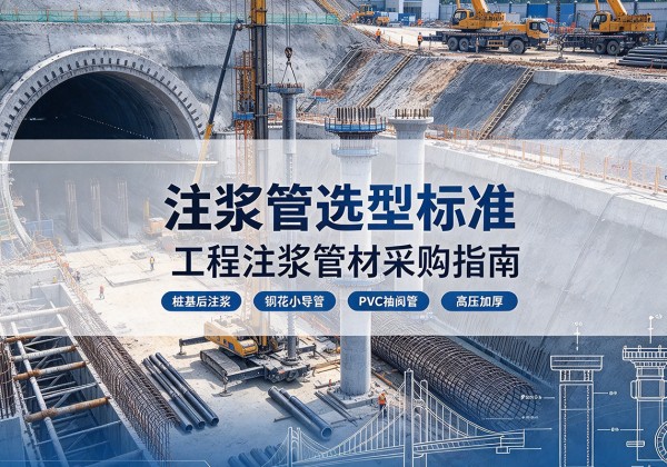 驻马店注浆管选型标准